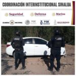 Tras reporte oportuno al 911, Grupo Interinstitucional recupera un sedán que acababa de ser robado en Navolato