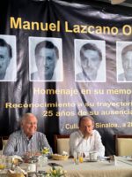 Rinden homenaje póstumo a Manuel Lazcano Ochoa a 25 años de su fallecimiento