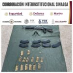 Tras agresión en Elota, Grupo Interinstitucional asegura un arma, cargadores y cartuchos Tras agresión en Elota, Grupo Interinstitucional asegura un arma, cargadores y cartuchos