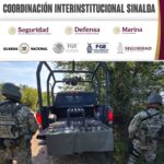 Grupo Interinstitucional asegura droga y ponchallantas durante recorridos en Navolato
