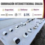 Grupo Interinstitucional retira 19 equipos de videovigilancia en Culiacán