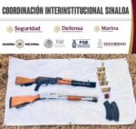 Grupo Interinstitucional asegura armas de fuego y municiones en San Ignacio