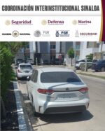 Tras denuncia al 089, Grupo Interinstitucional recupera vehículo robado en Culiacán