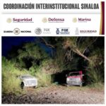 Vehículos con blindaje, cartuchos, equipo táctico y puntas de acero: lo asegurado por el Grupo Interinstitucional en Culiacancito