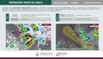 Se forma la depresión tropical Seis-E