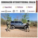 Grupo Interinstitucional asegura en Culiacán un vehículo con reporte de robo y cartuchos