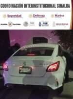 Grupo Interinstitucional recupera automóvil en Culiacán que momentos antes había sido robado