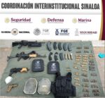 Tras reporte ciudadano, Grupo Interinstitucional asegura a un civil, un vehículo, armamento y equipo táctico en Culiacán