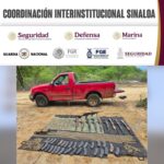 Grupo Interinstitucional asegura 10 armas largas, cargadores, cartuchos y un vehículo en Concordia