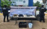 Grupo Interinstitucional asegura artefactos explosivos, armamento y ponchallantas en Navolato durante operativo de prevención