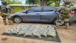 Grupo Interinstitucional asegura en Quila un vehículo y paquetes con presunta droga