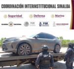 En Culiacán, Grupo Interinstitucional recupera camioneta robada