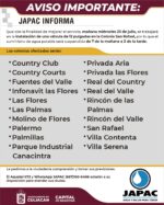 Suspenden servicio de agua este miércoles en 19 colonias de Culiacán por obras en San Rafael