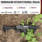 Grupo Interinstitucional asegura armamento y municiones en Culiacán después de una agresión