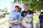 Continúa DIF Culiacán con entrega de despensas en colonias Felipe Ángeles y Capistrano