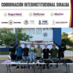 En Culiacán, Grupo Interinstitucional detiene a seis civiles y asegura armamento, droga y vehículos