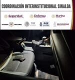 Grupo Interinstitucional asegura dos vehículos con reporte de robo y municiones en Culiacán