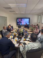 Preside el Gobernador Rocha Moya reunión de la Mesa de Seguridad en la SSPE