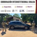 En Culiacán, Grupo Interinstitucional recupera vehículo con reporte de robo