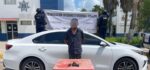 En Culiacán, el Grupo Interinstitucional recupera un vehículo con reporte de robo y asegura ponchallantas; hay 1 detenido