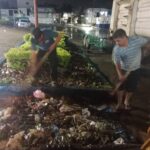 Recolecta Servicios Públicos Municipales 16 toneladas de desechos sólidos tras lluvias de esta noche del lunes