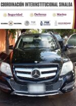 Grupo Interinstitucional recupera un vehículo en Culiacán