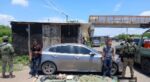 En Escuinapa, Grupo Interinstitucional detiene a dos civiles y asegura armas, municiones, ponchallantas y un vehículo