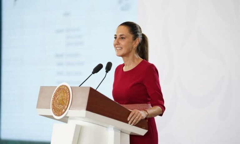 “En México, el único que manda es el pueblo”: Sheinbaum