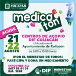 DIF Culiacán y Secretaría de Bienestar ponen en marcha el centro de acopio Medicatón 2025