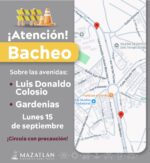 ¡MazBachetón! Realiza Gobierno de Mazatlán bacheo en avenidas Luis Donaldo Colosio y Gardenias