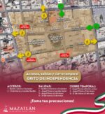 ¿Vas a acudir al tradicional Grito de Independencia? Conoce los accesos y salidas al evento