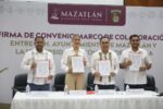 Firma de convenio entre Ayuntamiento de Mazatlán y la UAS fortalecerá la educación, cultura y desarrollo social en el municipio