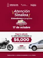 “SATES anuncia prórroga del programa “Ponte al Corriente” hasta el 17 de octubre”.