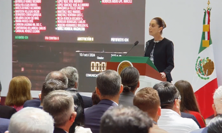 Destaca Sheinbaum reforma al PJF: “Termina era del nepotismo”