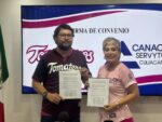Canaco y Club Tomateros firman convenio en beneficio de empleados y socios