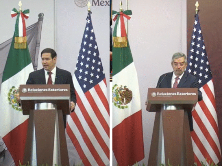Marco Rubio destaca cooperación histórica entre México y EU en reunión de alto nivel