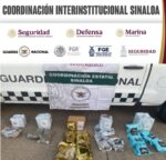 En una paquetería en Culiacán, el Grupo Interinstitucional asegura presunta droga y vapeadores