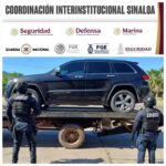 En Culiacán, el Grupo Interinstitucional recupera 2 vehículos y asegura otro con placas sobrepuestas