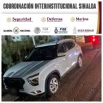 Grupo Interinstitucional recupera en Culiacán un vehículo que acababa de ser reportado como robado