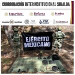 Cargadores, cartuchos, placas balísticas y equipo táctico asegurados por el Grupo Interinstitucional en Concordia