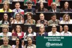 Diputadas y diputados de Morena, PAN, PVEM, PT, PRI y MC presentan 24 iniciativas para reformar la Constitución y distintas normas legales