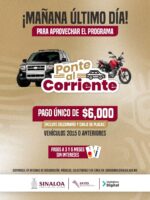 ¡Que no se te pase. Mañana último día del programa Ponte al Corriente!