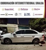 Grupo Interinstitucional detiene a civil, asegura vehículos robados y una réplica de arma de fuego en Culiacán