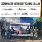 Grupo Interinstitucional detiene a un civil y asegura un arma de fuego, droga y vapeadores en Culiacán