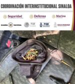 Grupo Interinstitucional asegura camioneta robada, municiones y equipo táctico en Concordia
