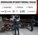 Grupo Interinstitucional recupera 2 motocicletas con reporte de robo en Culiacán
