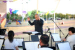 La Banda Sinfónica Juvenil compartió su arte en Prados del Sol