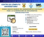 El Centro de Cómputo Universitario abre convocatoria a sus Cursos de Computación con temas actuales y diversas modalidades
