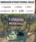 Arma larga, equipo táctico y droga: lo asegurado por el Grupo Interinstitucional durante trabajos de reconocimiento en Alturas del Sur, Culiacán