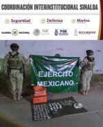 Grupo Interinstitucional asegura armamento y droga en Villa Bonita, Culiacán